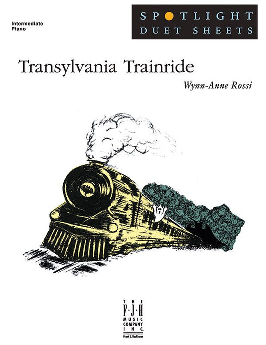 Transylvania Trainride Piano Duet by Wynn-Anne Rossi
