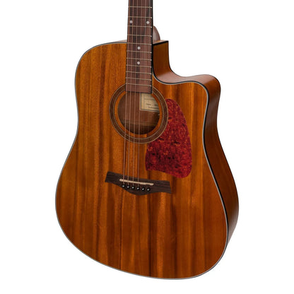 Sanchez SDC-18-KOA Acoustic-Electric Dreadnought Cutaway Guitar Natural Satin 6 Strings — view 4