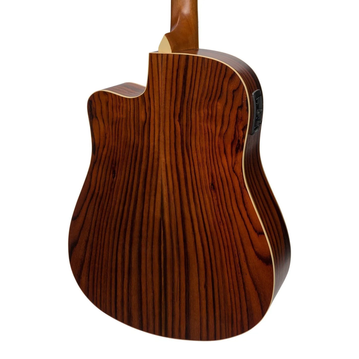 Sanchez SDC-18-RWD Acoustic-Electric Dreadnought Cutaway Guitar Natural Satin Rosewood — view 5