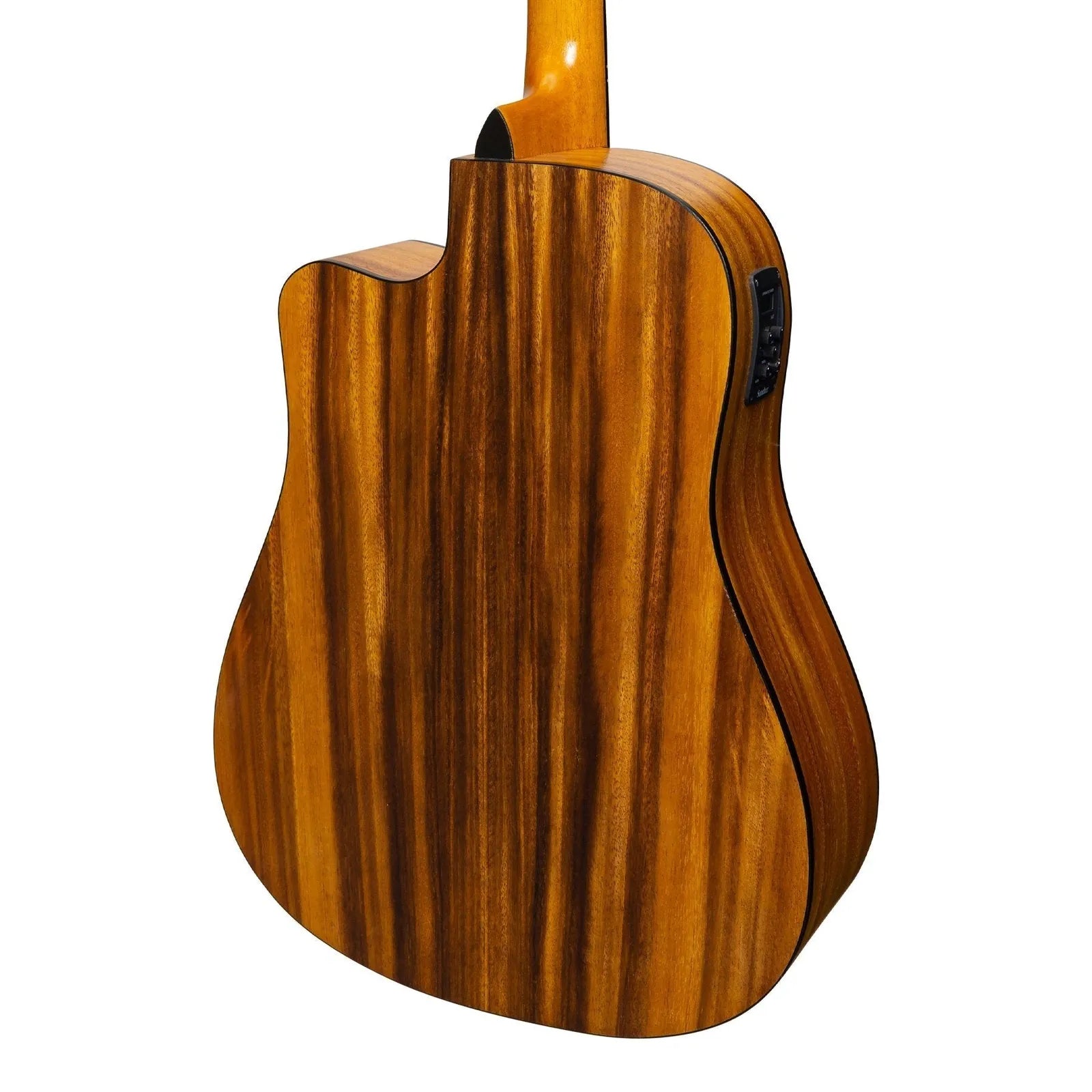 Sanchez Acoustic-Electric Dreadnought Cutaway Guitar SDC-18-SK Natural Satin Spruce/Koa 6-String Right-Handed — view 5