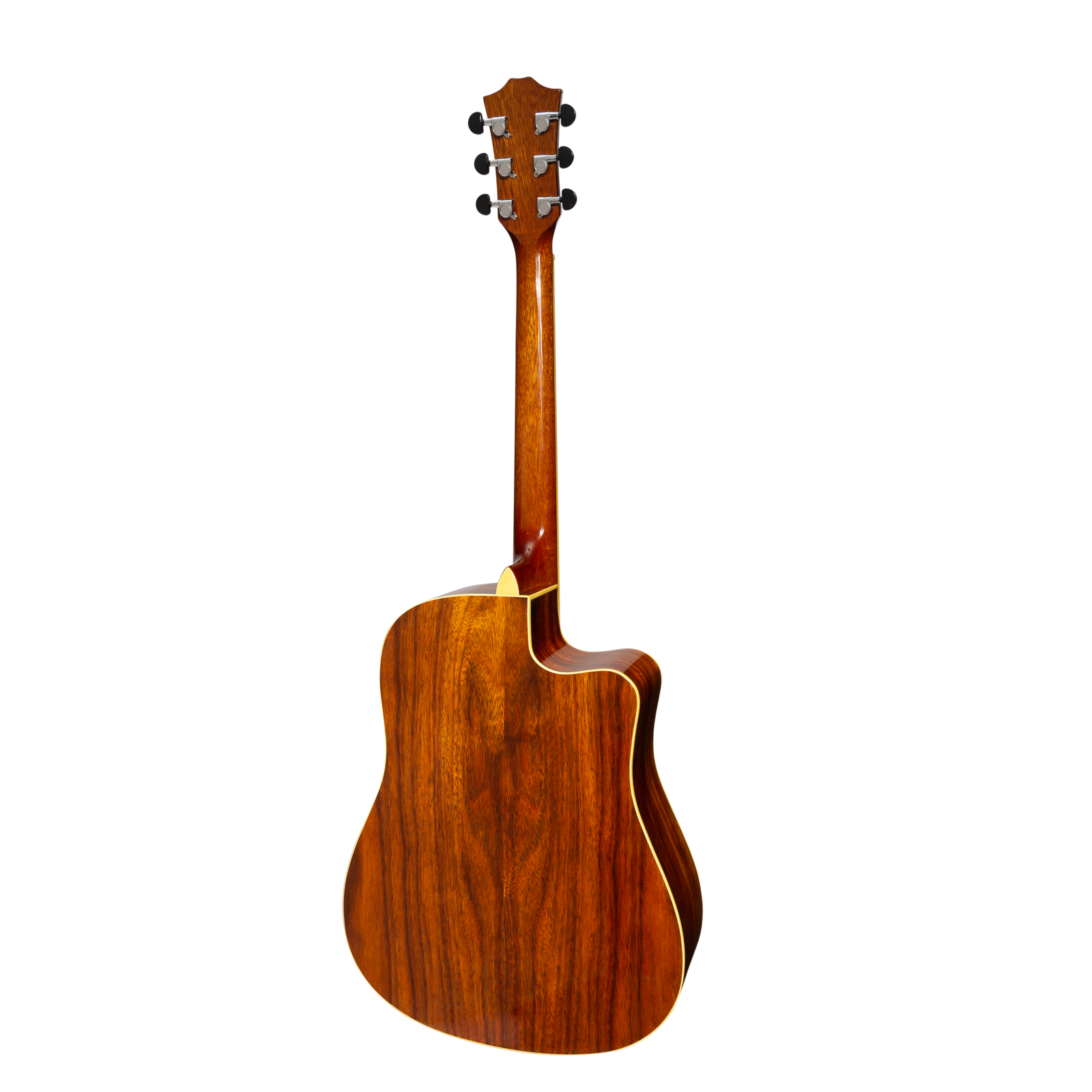 Sanchez SDC-18LG-RWD Left Handed Acoustic-Electric Dreadnought Cutaway Guitar Gloss Rosewood — view 2