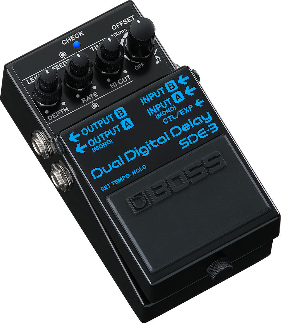 BOSS SDE-3 Dual Digital Delay Pedal - Vintage Character, Versatile Sound, Inspired by Roland SDE-3000 — view 3