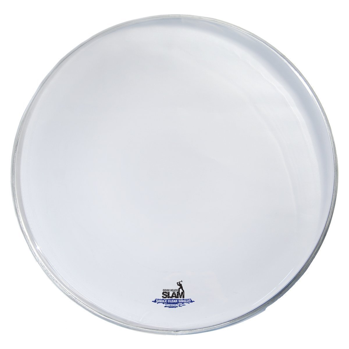 Slam Single Ply Clear Medium Weight Drum Head 18"