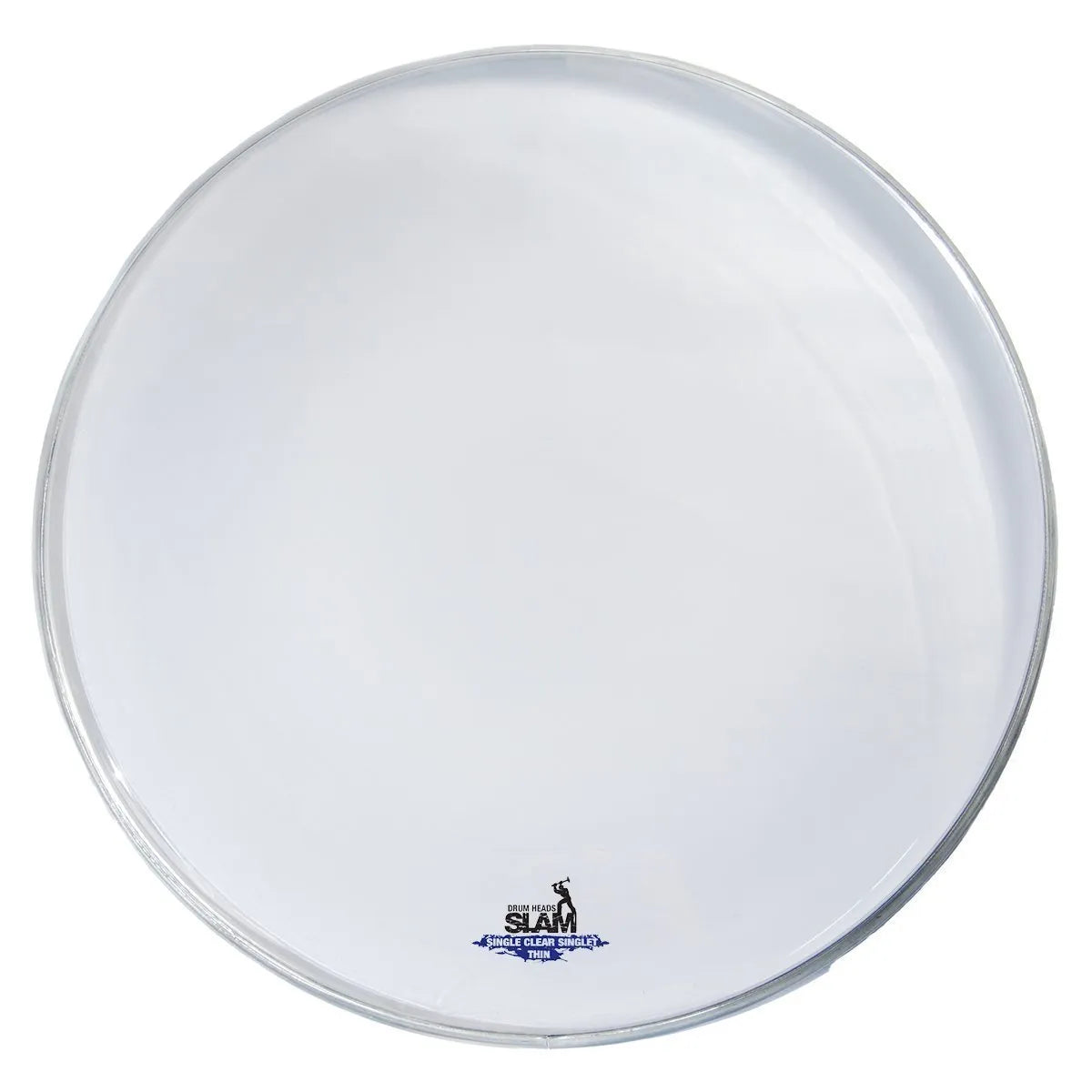 Slam Single Ply Clear Thin Weight Drum Head 14"