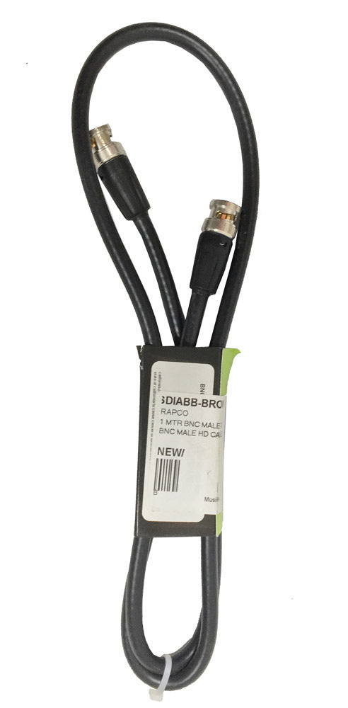 RAPCO 1 Mtr Bnc Male To Bnc Male Hd Cable