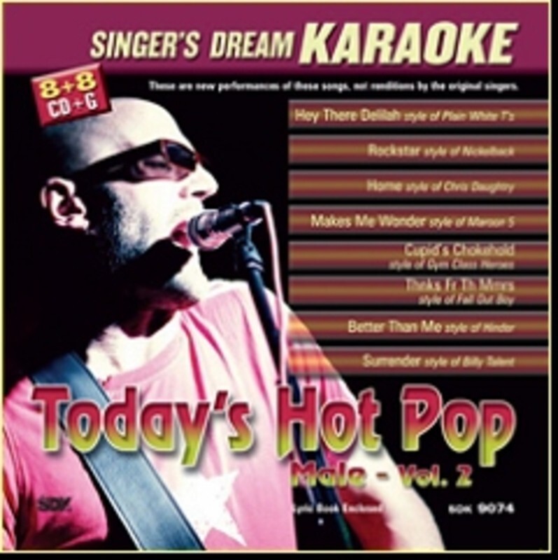 Sdk Todays Hot Pop Male Vol 2 CDG