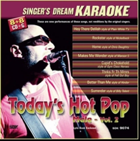 Sdk Todays Hot Pop Male Vol 2 CDG
