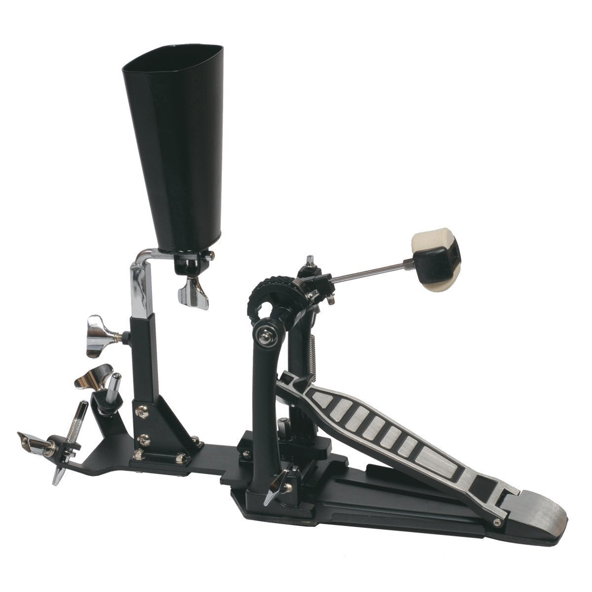 Sonic Drive Cowbell  Mount Bracket & Bass Drum Pedal