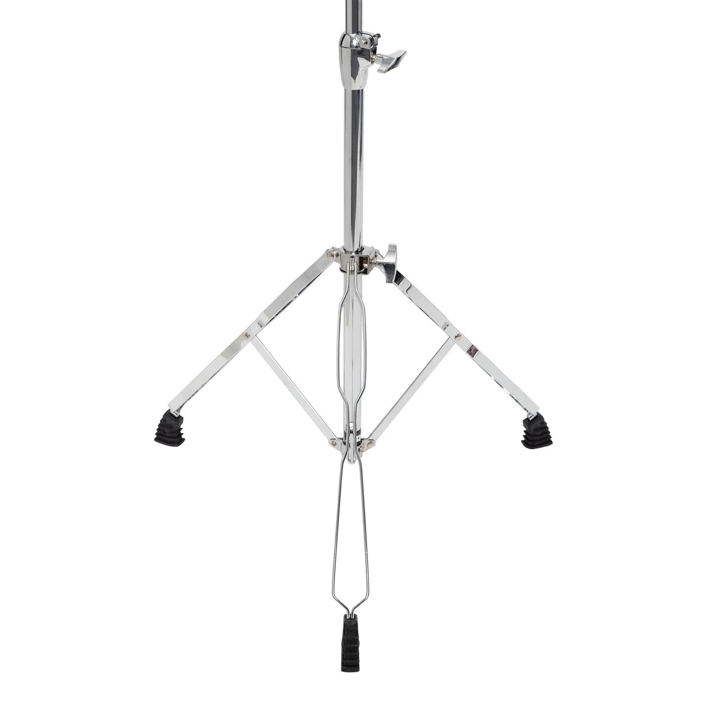 Sonic Drive SDP-CS-3G Standard Straight Cymbal Stand with Double Braced Tripod Base, Height Adjustable, Chrome Finish — view 3