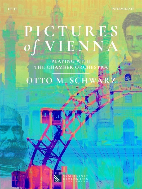 Schwarz - Pictures Of Vienna Flute Bk/Ola Sftcvr/Online Audio (Flute)