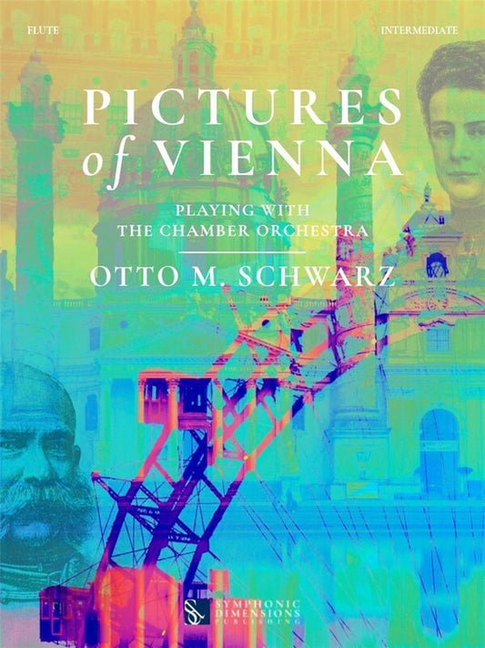 Schwarz - Pictures Of Vienna Flute Bk/Ola Sftcvr/Online Audio (Flute)