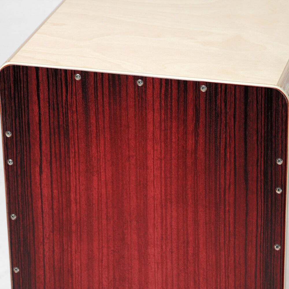 Sela Varios Professional Snare Cajon - Red Finish, Birch Body, Removable Snare System, Clap Corners, Adjustable Sound, Made in Germany — view 4