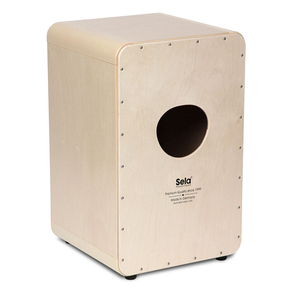 Sela CaSela Professional Snare Cajon in Dark Nut Finish — view 3