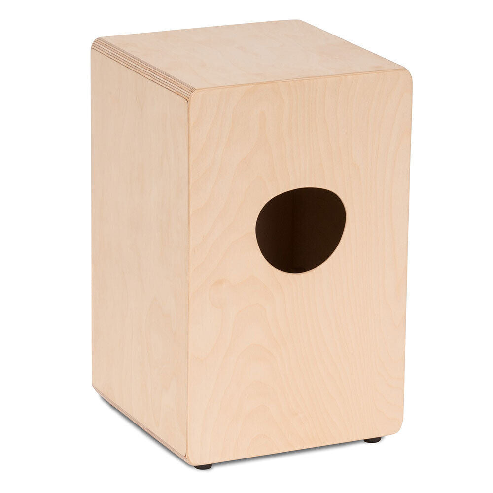 Sela Primera Cajon Bundle with Backpack, Pad Seat, and Learn to Play Book - Natural Finish — view 4