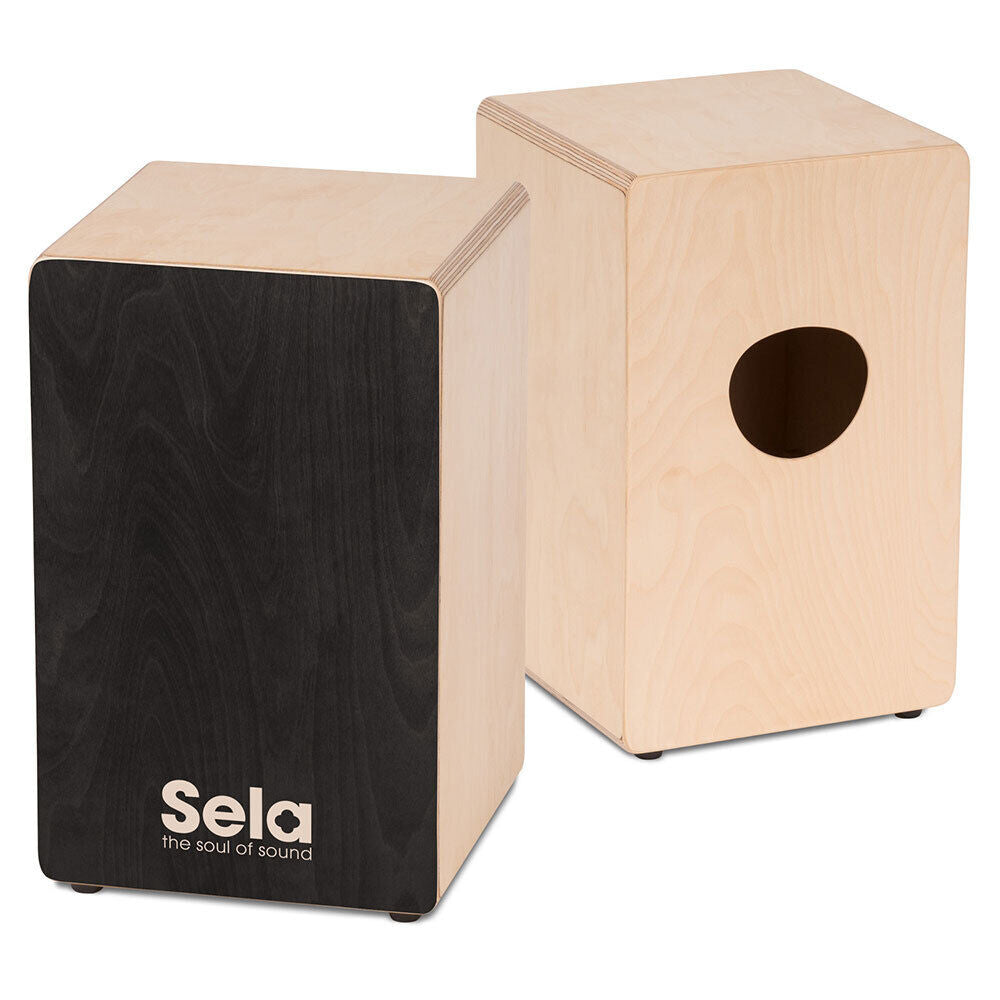 Sela Primera Cajon Bundle with Backpack and Method Book - Black Finish — view 3