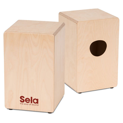 Sela Primera Cajon Bundle Natural Finish with Adjustable Snare System — view 3