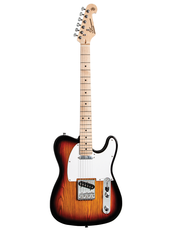 SX SE2SK Electric Guitar Kit with 10w Amp, Accessories, and Online Lessons — view 5