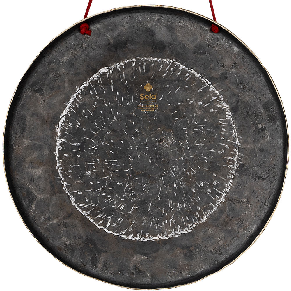 Sela 20" Dark Moon Handmade Chau Gong with Beech Mallet and Carrying Bag — view 5