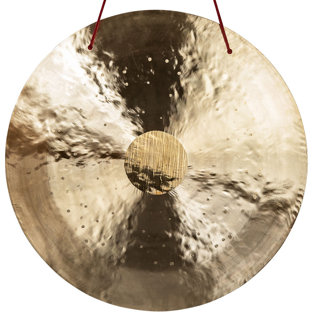 Sela 20" Standard Handmade Flat Wind Gong with Mallet and Carrying Bag — view 3