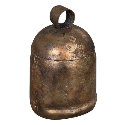 Sela Harmony Noah's Bell Size 9 (6.0") E5 with Rubber Mallet, Handmade Brass Coated Iron, Ideal for Meditation and Sound Therapy