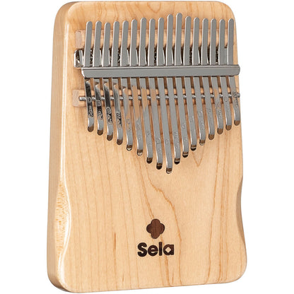 Sela 17-Key Solid Maple Kalimba C Major Range C4 to E6 with Case and Tuning Tools
