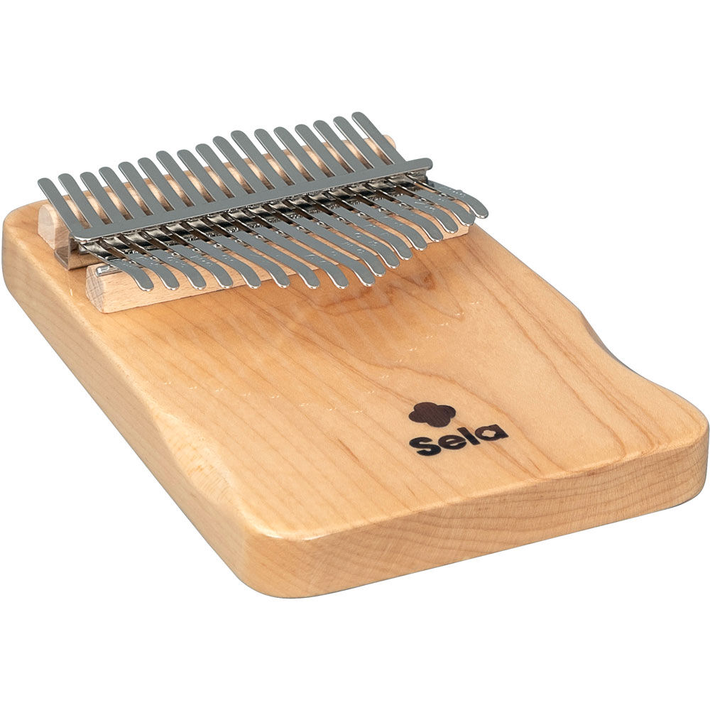 Sela 17-Key Solid Maple Kalimba C Major Range C4 to E6 with Case and Tuning Tools — view 6