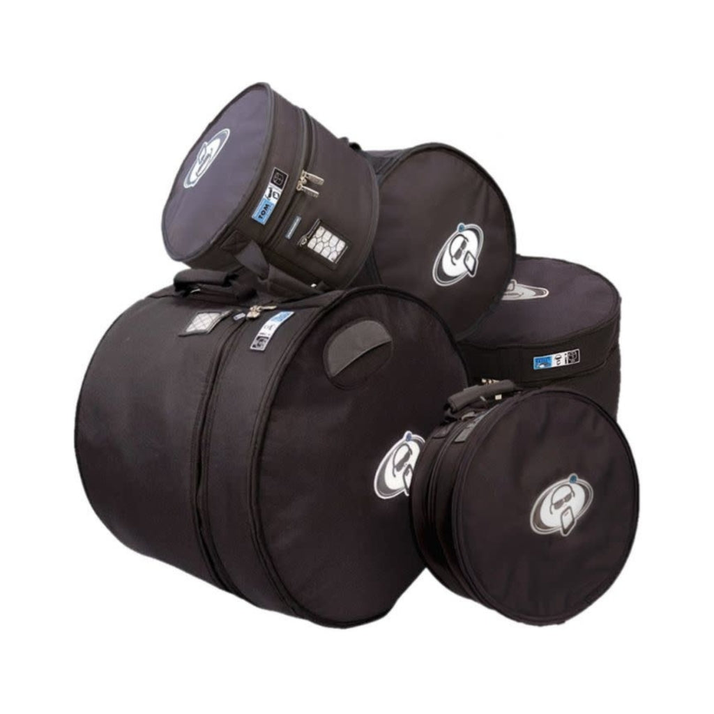 Protection Racket Rock Drum Case Set - 5-Piece, Waterproof, Durable, 600 Denier