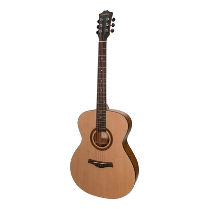 Sanchez SF-18-SA Acoustic Small Body Guitar Natural Satin Spruce/Acacia 6 String Right Handed