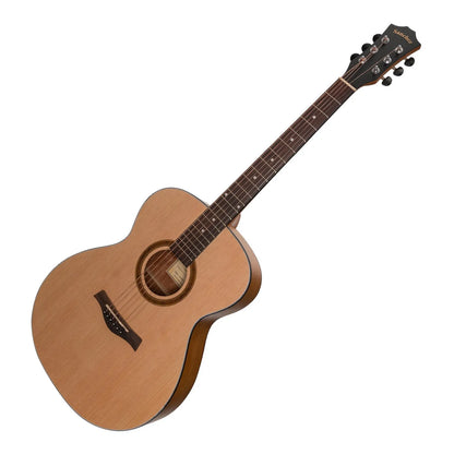 Sanchez SF-18-SA Acoustic Small Body Guitar Natural Satin Spruce/Acacia 6 String Right Handed — view 3