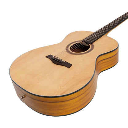 Sanchez SF-18-SK Acoustic Small Body Guitar Natural Satin Spruce/Koa 6-String — view 6