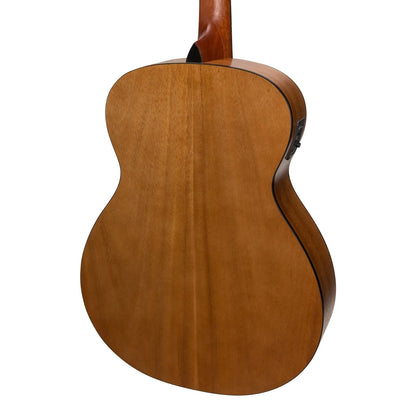Sanchez SF-18ET Acoustic-Electric Small Body Guitar Natural Satin Acacia — view 5