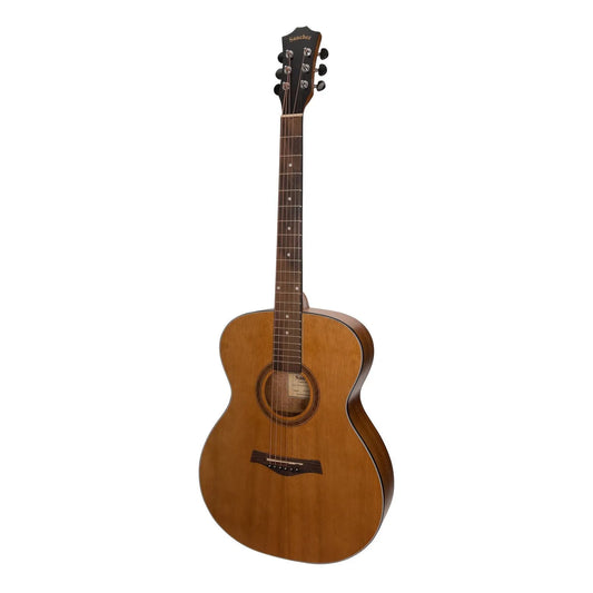 Sanchez SF-18ET Acoustic-Electric Small Body Guitar Natural Satin Acacia