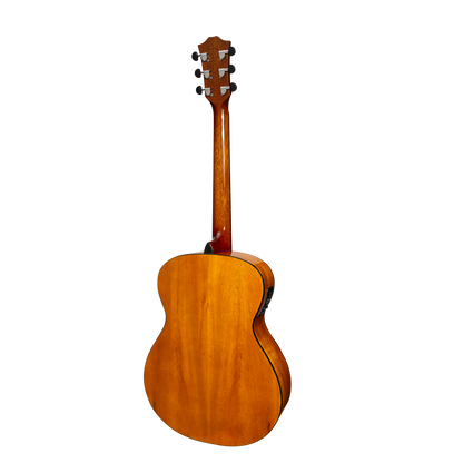 Sanchez SF-18ETG-ACA Acoustic Electric Small Body Guitar Acacia Gloss Finish — view 2