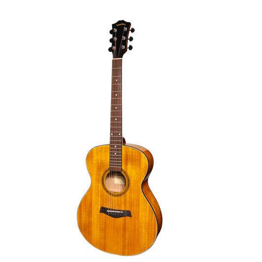 Sanchez SF-18ETG-ACA Acoustic Electric Small Body Guitar Acacia Gloss Finish