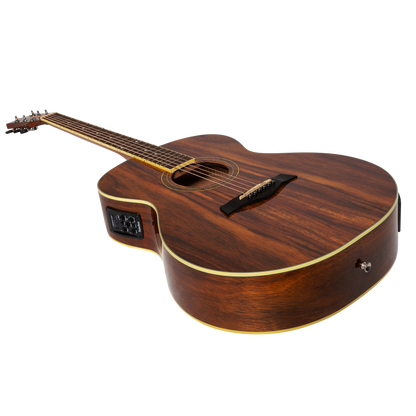 Sanchez SF-18ETG-RWD Acoustic Electric Small Body Guitar Rosewood Gloss — view 3