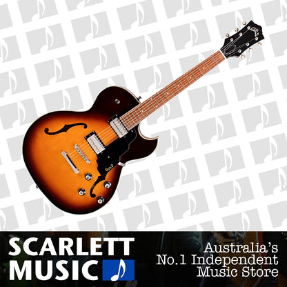 Guild Starfire I SC Semi Hollowbody Electric Guitar Antique Burst — view 2