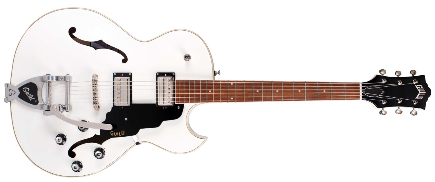 Guild Starfire I SC Semi Hollowbody Electric Guitar Snowcrest White