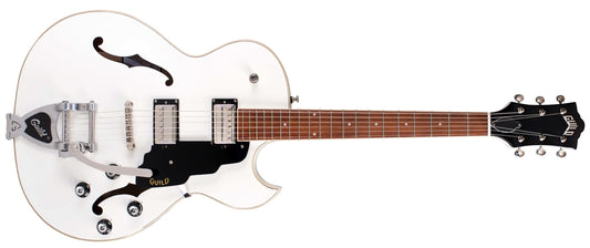 Guild Starfire I SC Semi Hollowbody Electric Guitar Snowcrest White