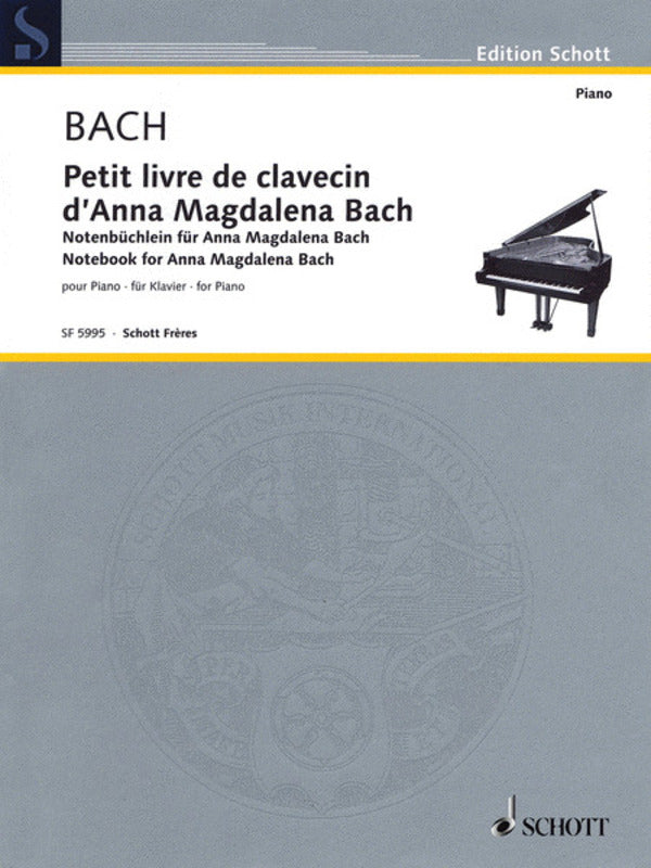 Notebook For Anna Magdalena Bach