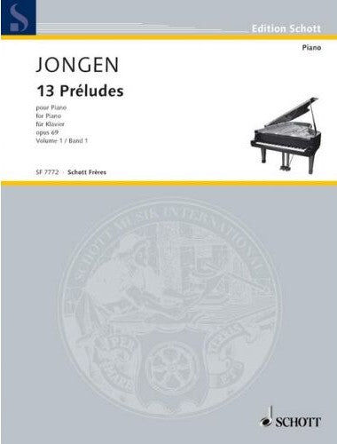 13 Preludes Volume 1 Piano Sheet Music
