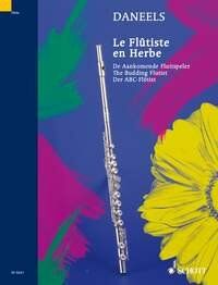 Daneels - The Budding Flutist for Flute, 32 Pages, Easy Technical Exercises and Studies