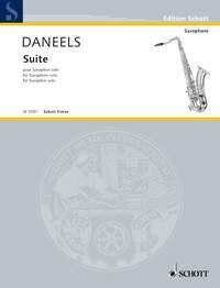 Daneels Suite for Saxophone Solo - Schott Music, 8 Pages