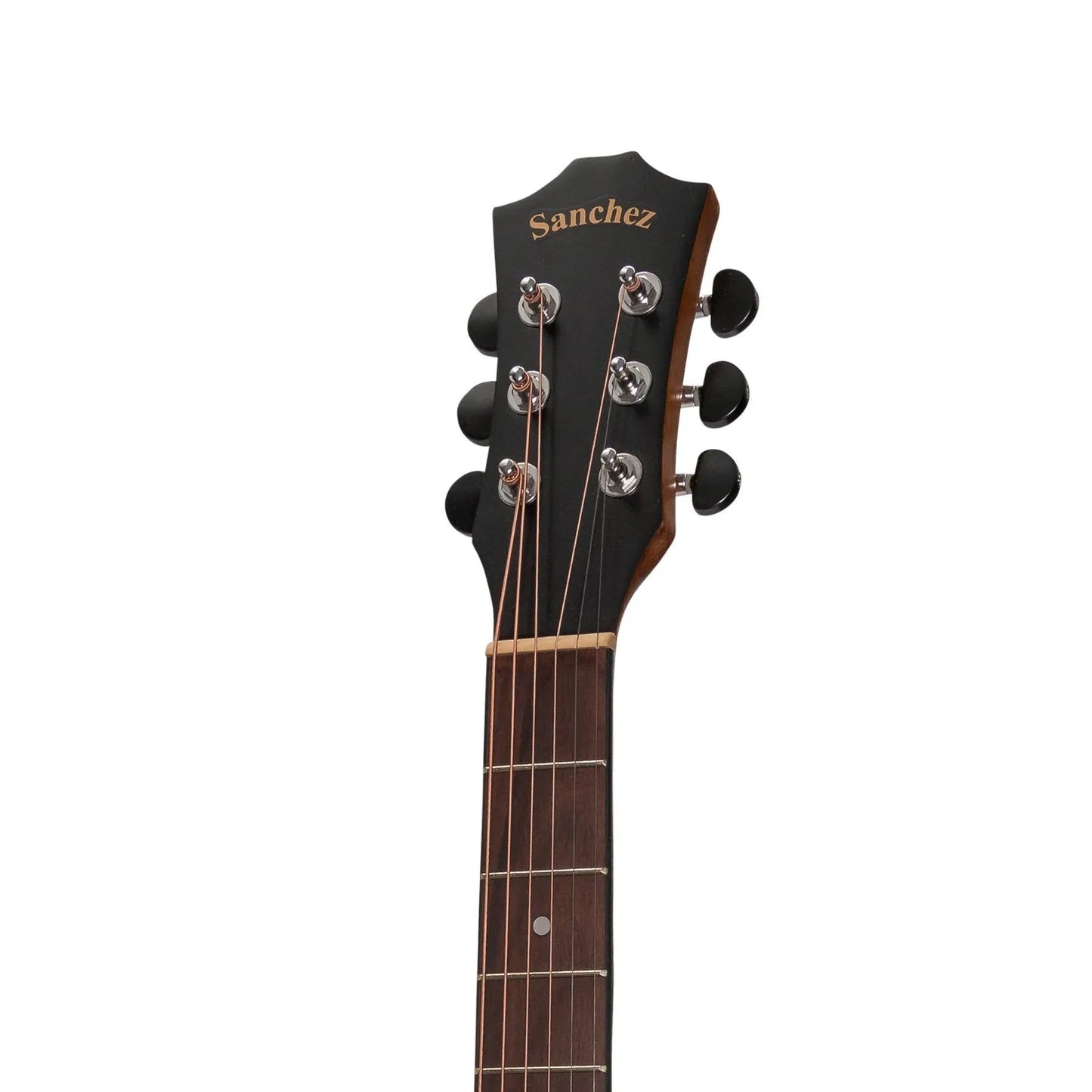 Sanchez SFC-18-KOA Acoustic-Electric Small Body Cutaway Guitar with Koa Top — view 6