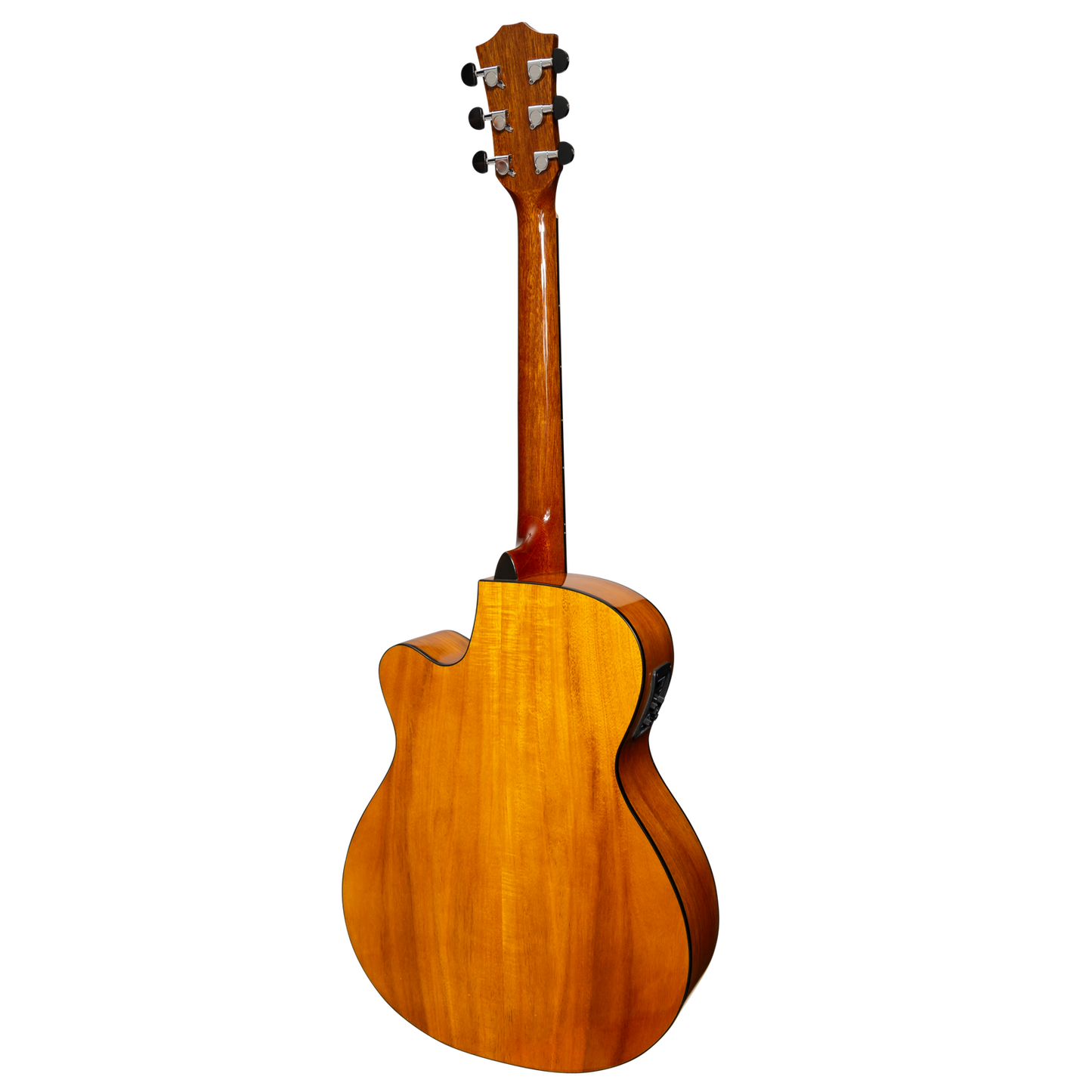 Sanchez SFC-18G-ACA Acoustic-Electric Small Body Cutaway Guitar Gloss Acacia — view 2