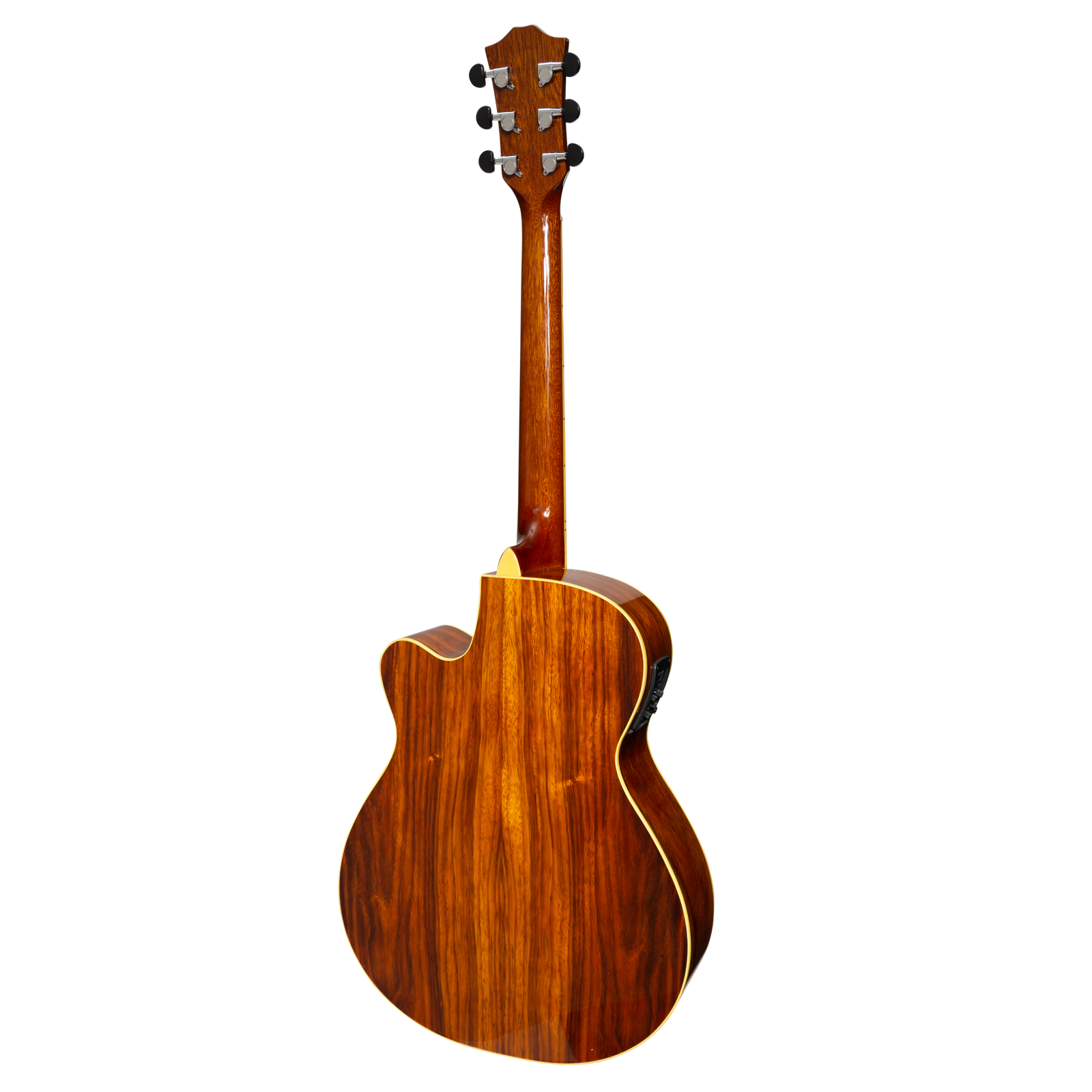 Sanchez SFC-18G-RWD Acoustic-Electric Small Body Cutaway Guitar Gloss Rosewood — view 2