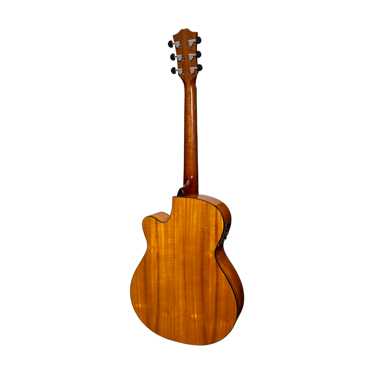 Sanchez SFC-18G-SA Acoustic-Electric Small Body Cutaway Guitar Gloss Spruce/Acacia — view 2