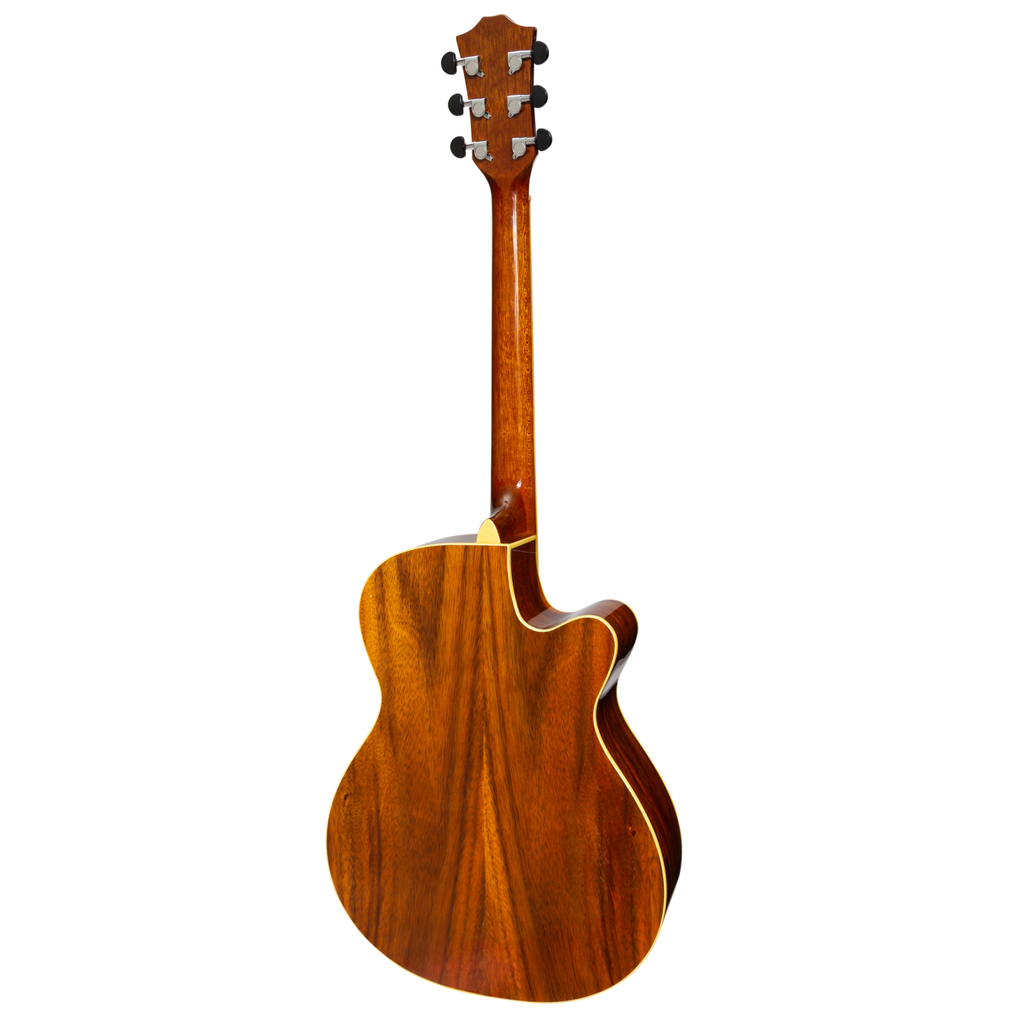 Sanchez SFC-18LG-RWD Left Handed Acoustic-Electric Small Body Cutaway Guitar Gloss Rosewood — view 2