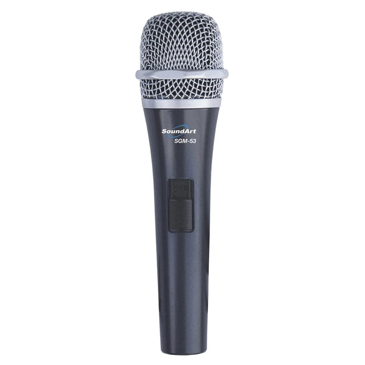SoundArt SGM-53 Hand-Held Dynamic Microphone with On/Off Switch and Protective Bag — view 2