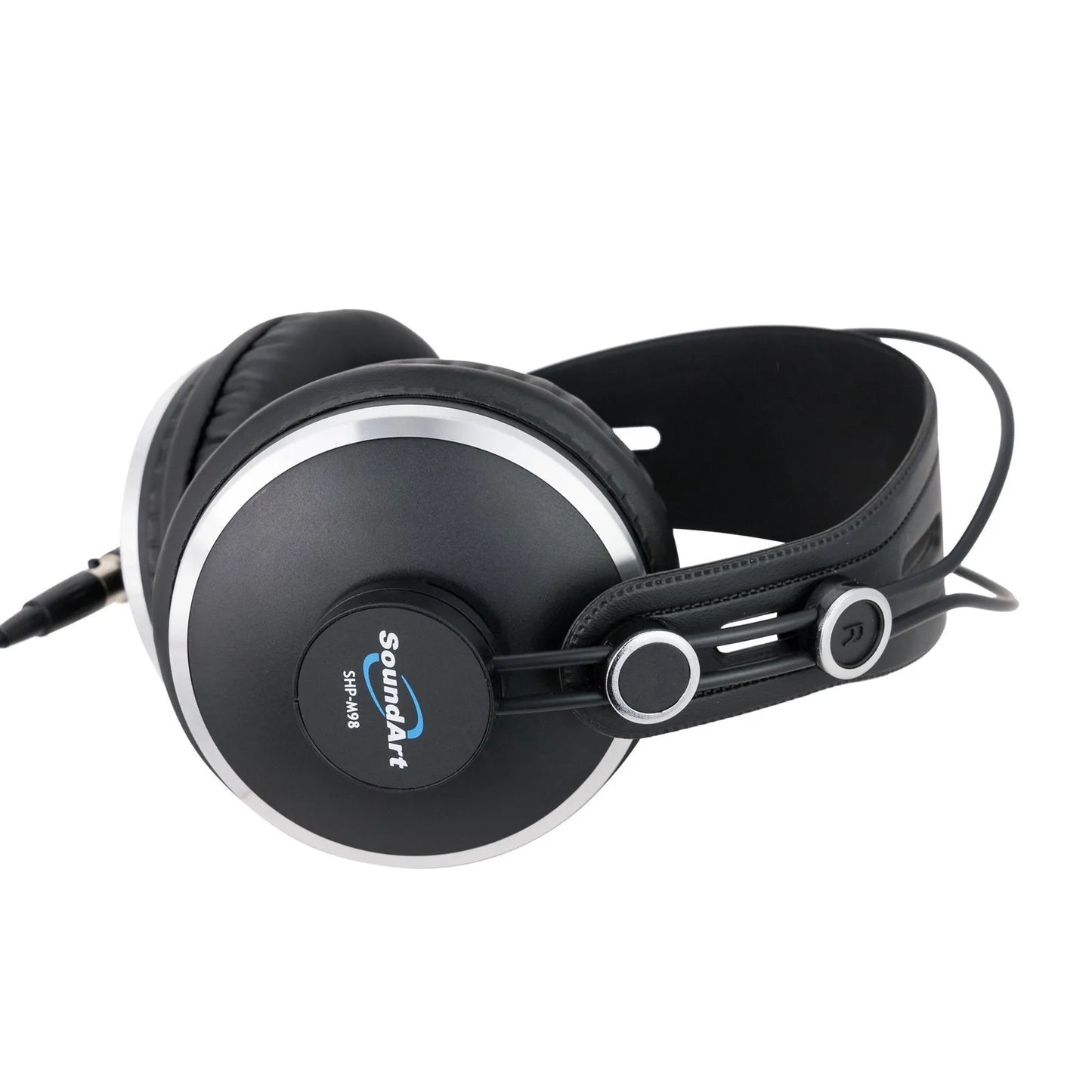 SoundArt M98 Closed Back Studio Headphones with Detachable Cable, 50mm Driver, 10Hz-36KHz Frequency Response, 32 Ohm Impedance — view 4