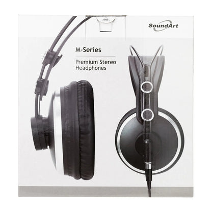 SoundArt M98 Closed Back Studio Headphones with Detachable Cable, 50mm Driver, 10Hz-36KHz Frequency Response, 32 Ohm Impedance — view 6